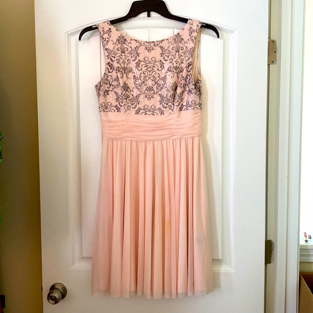 Pink MIDI dress